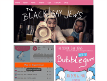 Tablet Screenshot of blackgayjews.com